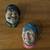 2 vintage chalkware heads 1 thumbnail