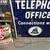 Vintage double sided Bell system telephone porcelain sign 7 thumbnail