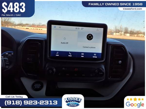 $483/mo - 2024 Ford Bronco Sport Heritage - $33,998 (760 S Lynn Riggs Blvd, Claremore, OK 74017)63469606293379123