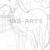 Horse coloring pages 4 thumbnail