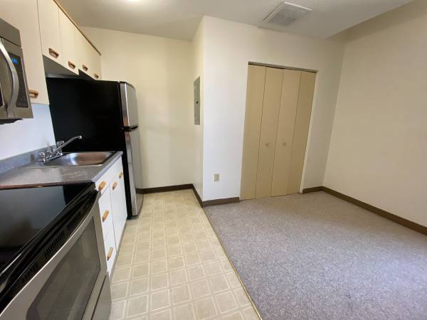 $1,602 / 460ft2 - TOUR VIRTUAL - Estudio Grande en el Centro - Amigable con Gatos con Estacionamiento (Calle Hanover, Manchester)63656262163201124