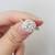 18k White Gold Halo Engagement Ring .31 TCW - discontinued 12 thumbnail