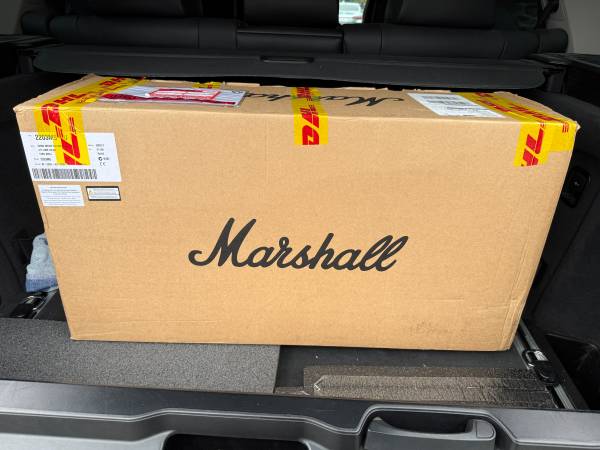 Marshall Guitar Amp Shipping box w/ packing etc JCM 800 Plexi 1