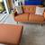 COUCH & LOVE SEAT WITH CHAISE LOUNGE - LIVING ROOM FURNITURE 7 thumbnail