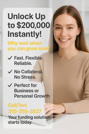 Stress-Free Capital For Your Personal Needs - Up to $200K Instantly 1