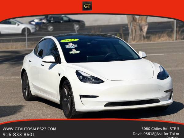 2022 Tesla Model 3 AWD All Wheel Drive Electric Long Range Sedan 4D Se 1