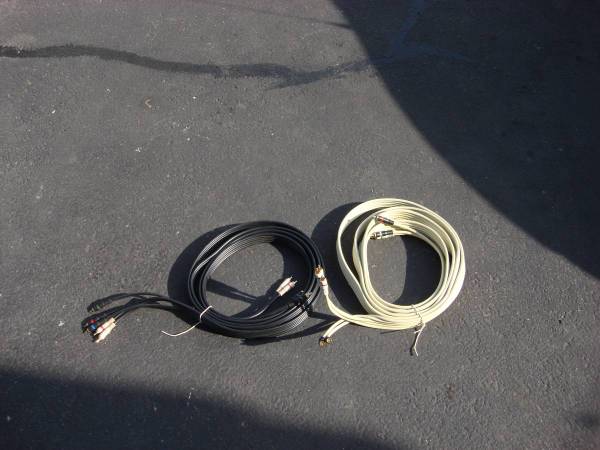 R C A CABLES, 12 FOOT LONG 1