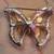 Nolan Miller Glamour Collection BUTTERFLY Brooch 3 thumbnail