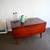Vintage small MCM Danish modern rosewood credenza Ib Kofod Larsen 4 thumbnail