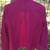 Attention Women's Button Down Dress Shirt Maroon Long Sleeve Size XL 2 thumbnail
