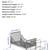 iKEA Minnen Extendable Bed Frame with Wooden Slates 4 thumbnail