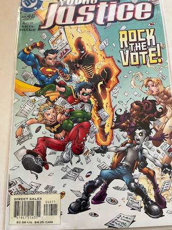Young Justice comic book 1