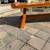 Vintage solid wood coffee table B14 12 thumbnail