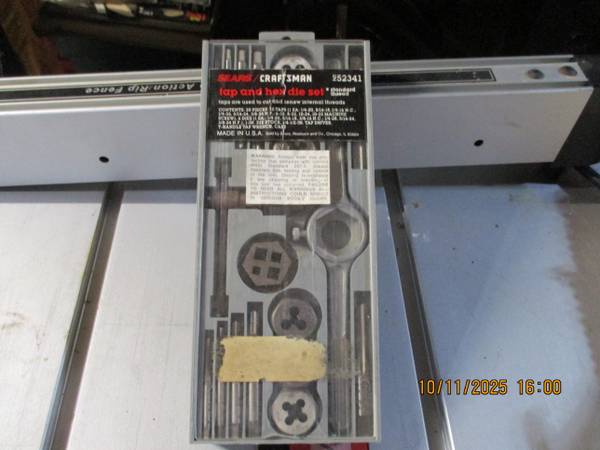 Craftsman Tap & Die set. 1