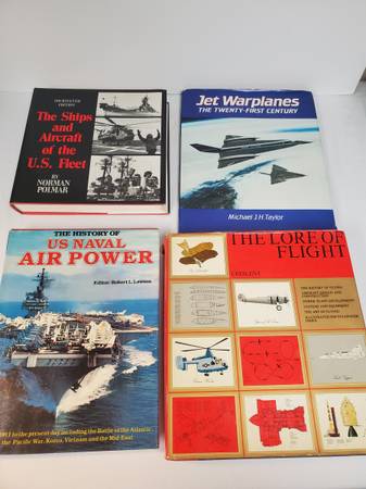 4 Airplane Aircraft Flight Warplane Books 1