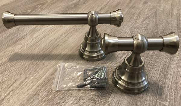 Bathroom Fixtures Towel Robe Hook and Bath Tissue toilet paper Holder 1