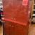 Beautiful Red Asian Desk/Cabinet w/Doors & 2 File Cabinet Drawers 5 thumbnail