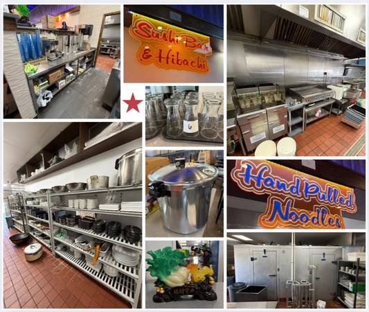 Japanese Restaurant Total Liquidation - Everything Must Go! 1