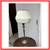 Vintage Pewter Finish Patina Table Lamp 3 thumbnail