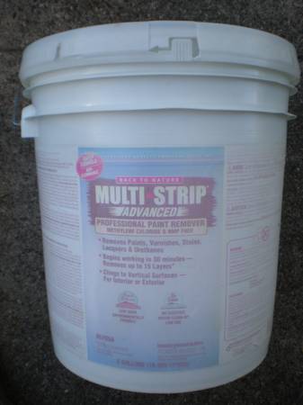 Paint Remover-BacktoNature Multi-Strip Advanced Professional-NEW-5 Gal 1
