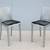 Industrial Emeco Hudson by Starck Aluminum Counter Height Stools Pair 1 thumbnail