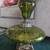 MCM green angel ornate lamp 1 thumbnail
