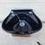 Belvedere 3100 Cameo Black Porcelain Shampoo Bowl w/Fixture 1 thumbnail