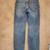 Like New River Island High Waisted Boot Cut Jeans Size 8 9 thumbnail
