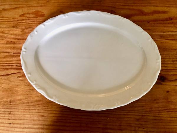 Everyday White Oval Gibson Platter 1