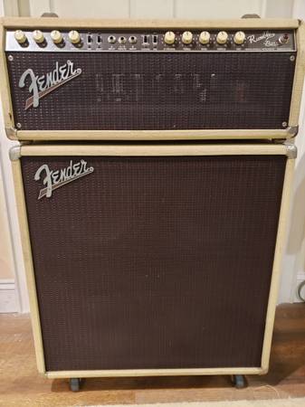 Fender Custom Shop All Tube Rumble W/Matching 4x10 Cabinet - $2,500 (Southwick)63471140555523121