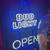 Bud Light LED Neon Open Sign 1 thumbnail