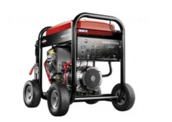 Briggs Stratton Pro Series 8000 Watt Portable Generator Model 30337 1