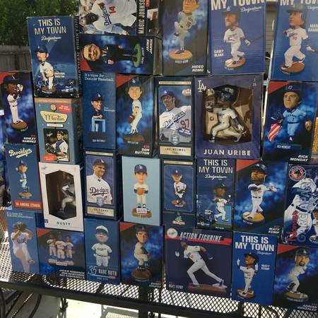Buying Bobbleheads Bobbles Dodgers Angels SGA Collections large or sma 1