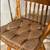 Handsome Swivel Pressed Back Stools With Leather Seats (2) 6 thumbnail