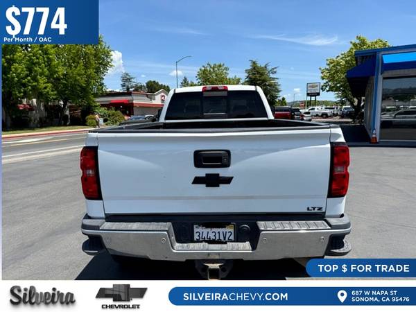 $774/mes - 2019 Chevrolet Chevy Silverado 2500HD 2500 HD 2500-HD LTZCrew - $50,994 (687 W Napa, St Sonoma CA 95476-6410)63654704788099123