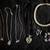 Authentic swarovski crystal jewelry lot 8 pieces necklaces 1 thumbnail