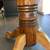 Walter of Wabash Solid Oak Round Oval Pedestal Dining Table with Leaf 10 thumbnail
