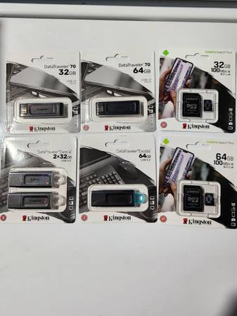 kingston 32 & 64 gig usb 1