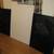 Three Canvas Modern Paintings- Two Black (30'x40") One White (36"x48") 1 thumbnail