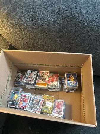 Box of Sports Cards 1