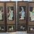 Set of 4 Vintage Asian Embossed Raised Wall Panels 1 thumbnail