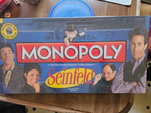 Seinfeld Monopoly game, NIB 1