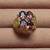 Vintage Natural Oval Rhodolite Garnet 14K Gold Ring 15 thumbnail