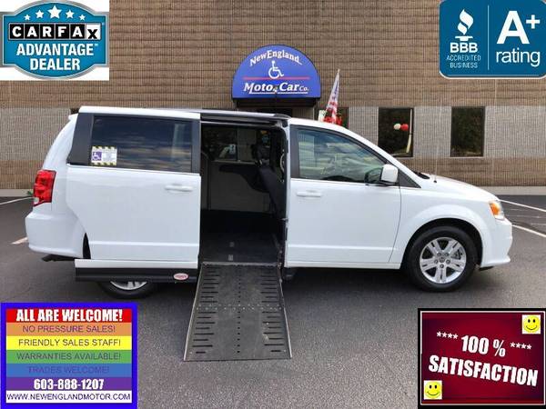 ♿♿ 2019 DODGE GRAND CARAVAN SXT | SOLUCIONES DE MOVILIDAD ♿♿ - $44,995 (NEW ENGLAND MOTOR CAR CO)63622639636099121