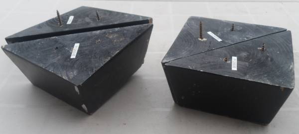 Furniture Feet, Triangular (ox) 1