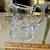 Vintage crystal 5” pitcher American Brilliant Pattern with cut rim 6 thumbnail