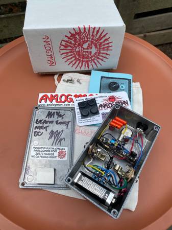 analog.man Beano Boost【NKT275 White dot】 【全国無料，新作】