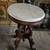 Antique Victorian Marble Top Ornate Side Table 1 thumbnail