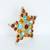 RJ Graziano Brooch Pin NEW Austrian Crystals Blue Gold Cognac Colors 10 thumbnail
