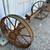 Antique Cast Iron Wagon Wheel & Axle Assembly GA20953 1 thumbnail